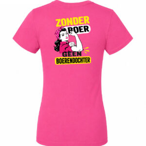 T-shirt Zonder Boer Geen Boerendochter
